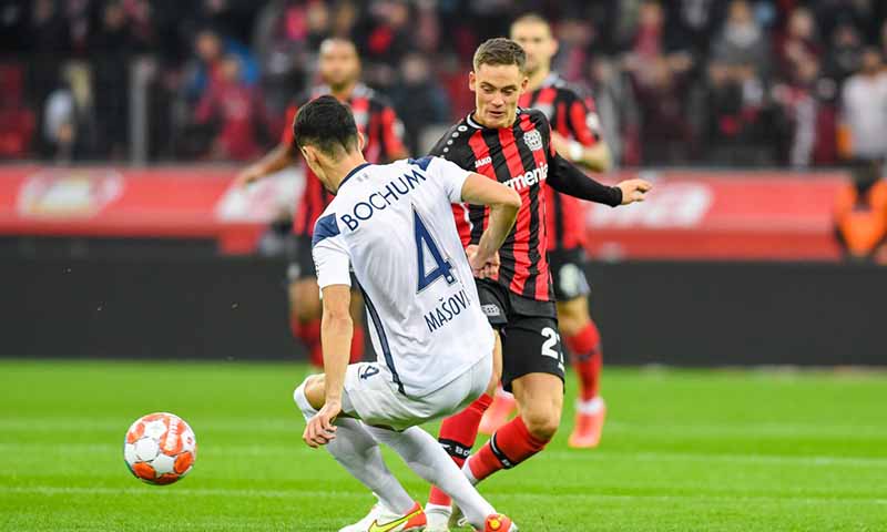 Kèo tài xỉu trận đấu Bochum vs Bayer Leverkusen là 3 bàn cả trận