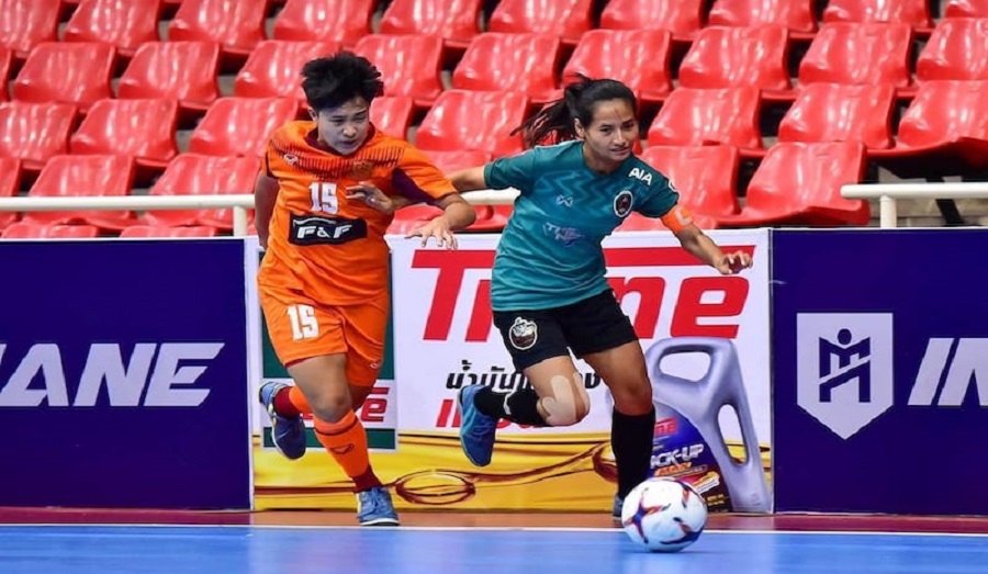 Futsal nữ Myanmar tập trung cho Sea Games 31