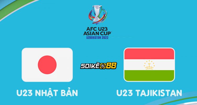 Soi kèo U23 Nhật Bản vs U23 Tajikistan